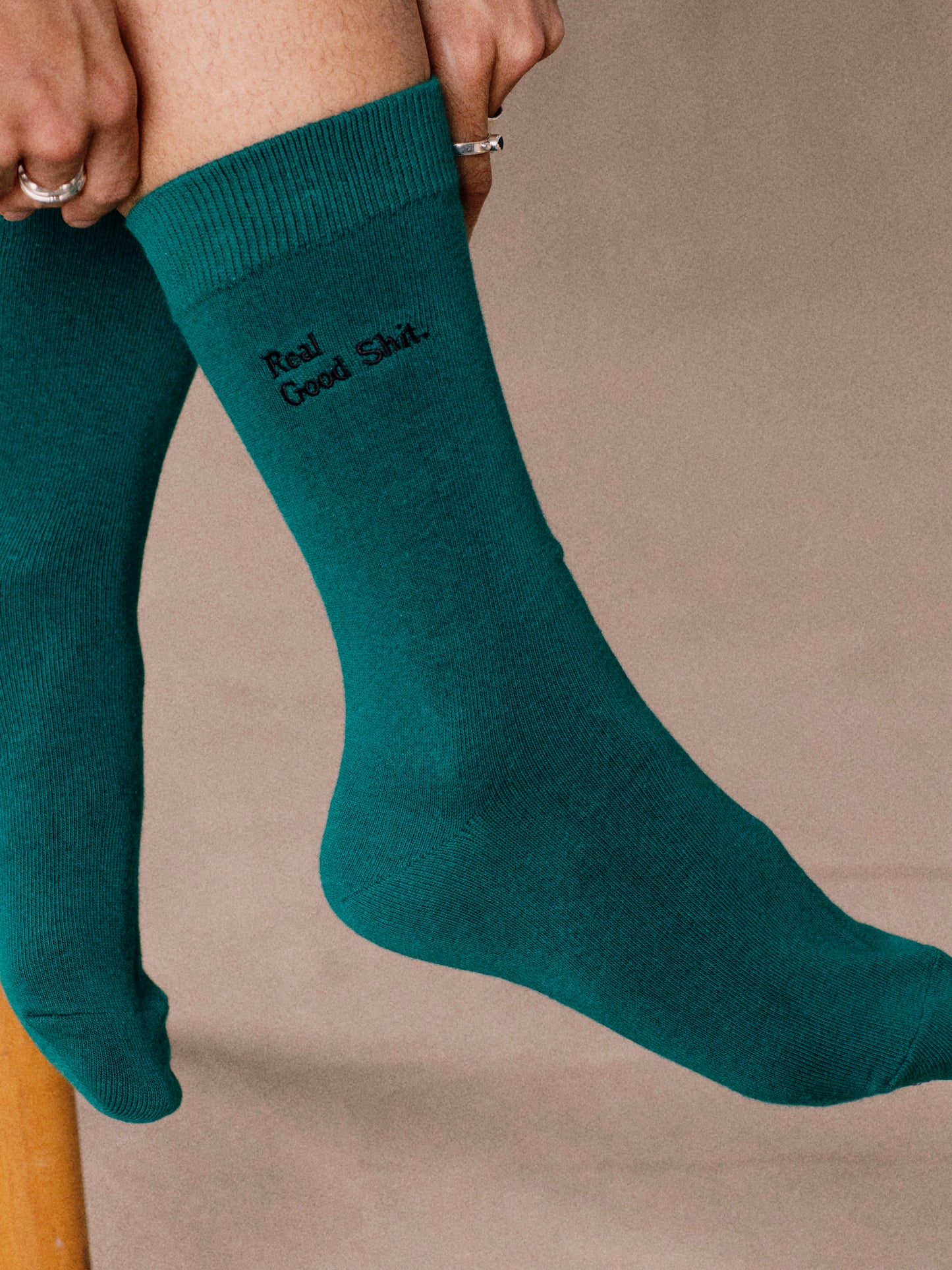 Real Good Shit Socks (Green)