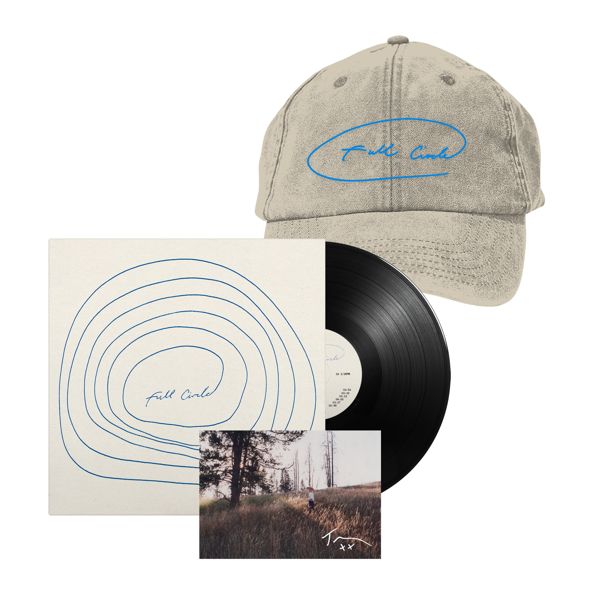 Full Circle| Standard Vinyl + Cap + Signed Postcard – Tom Misch