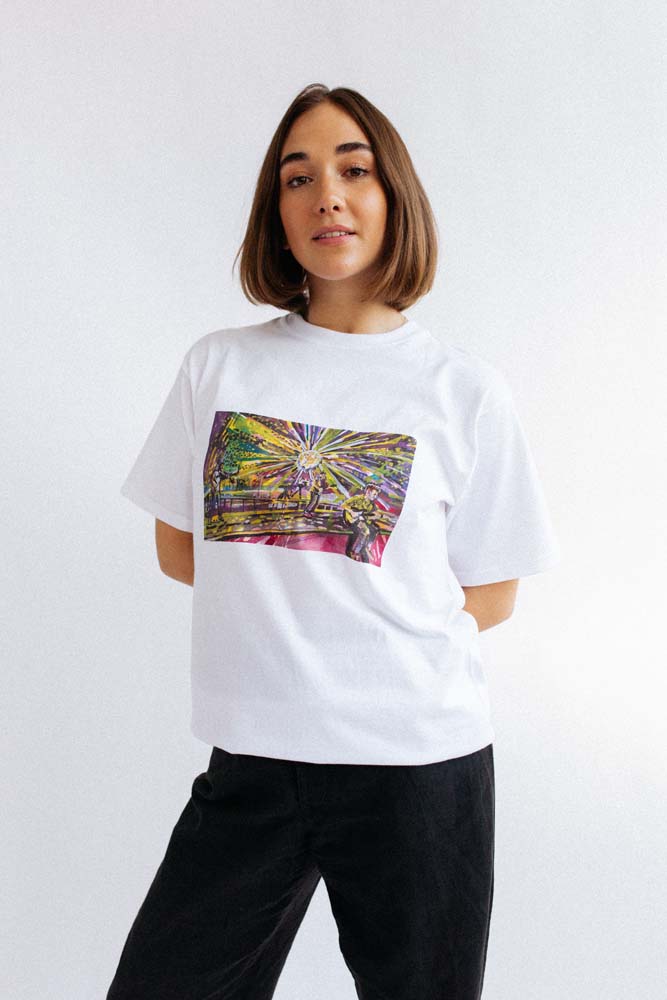 Glitterball Painting Tee