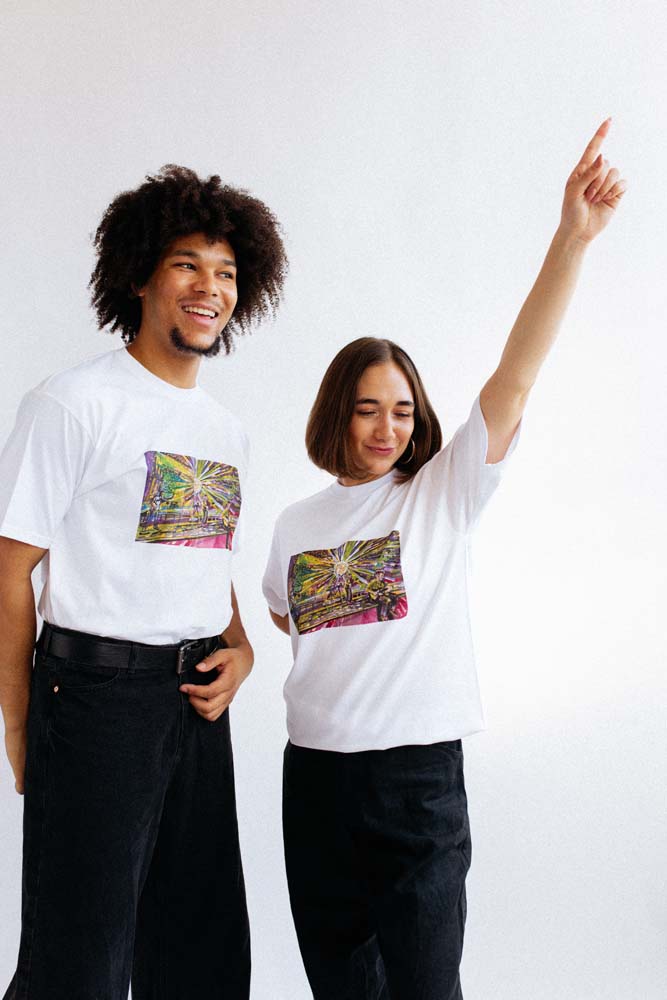 Glitterball Painting Tee