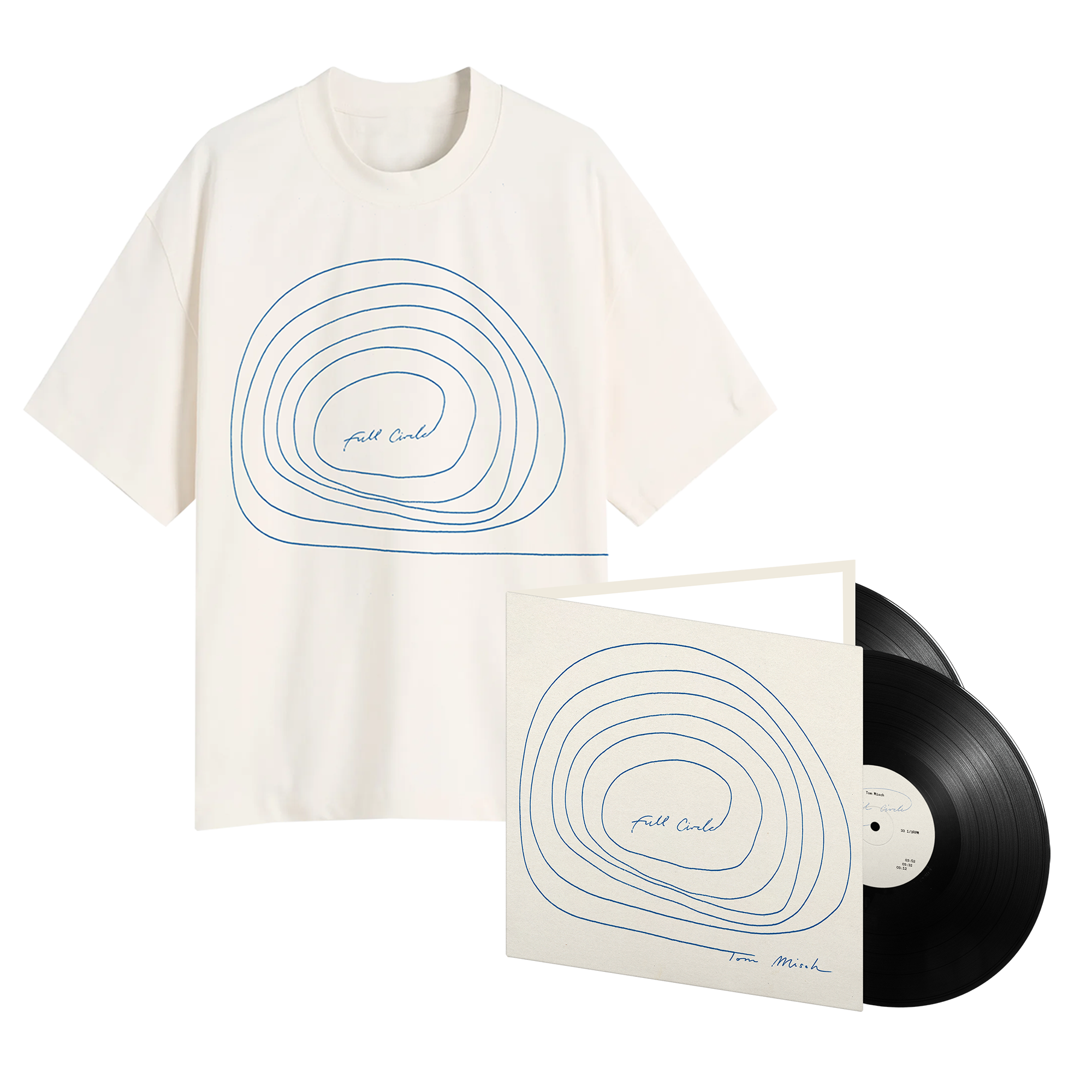 Full Circle | Deluxe Gatefold Heavyweight Double Vinyl + Natural T-shirt