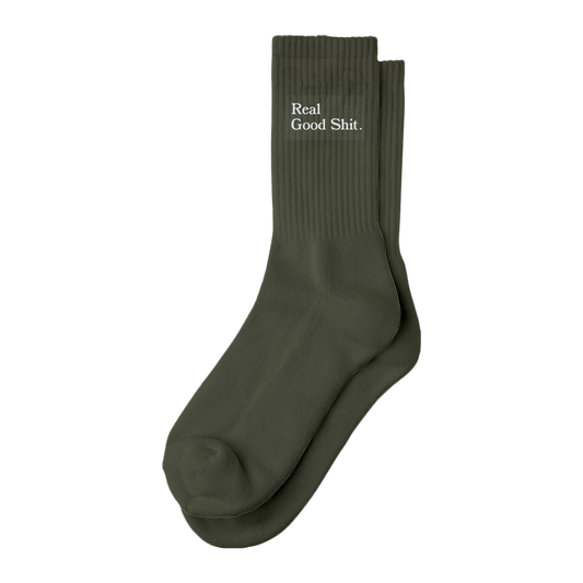 Real Good Shit Socks (Khaki)
