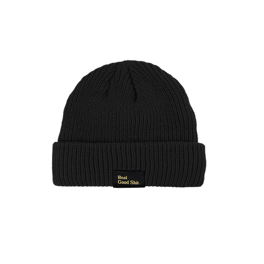 Real Good Shit Beanie (Black)