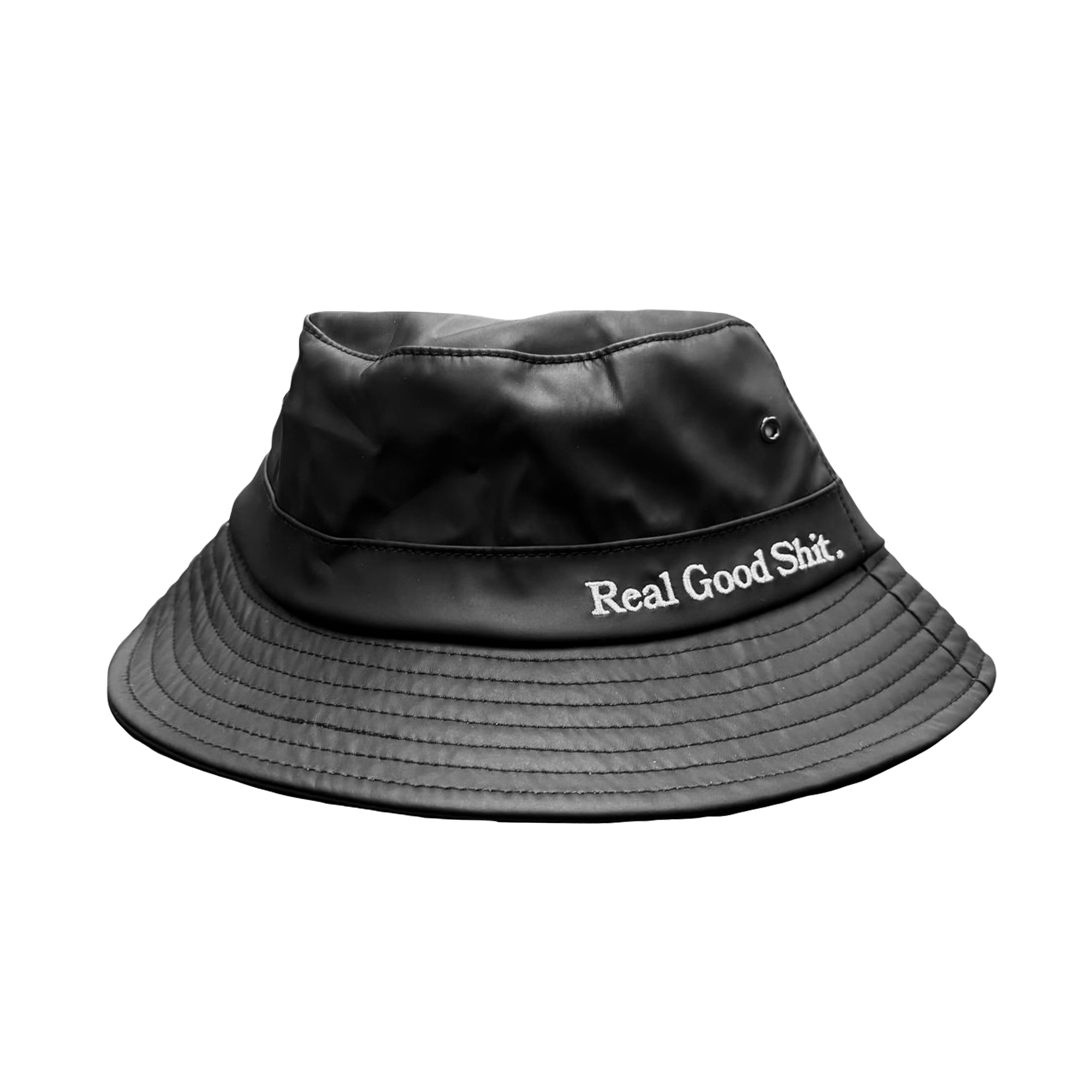 Real Good Shit All-Weather Bucket Hat (Black)