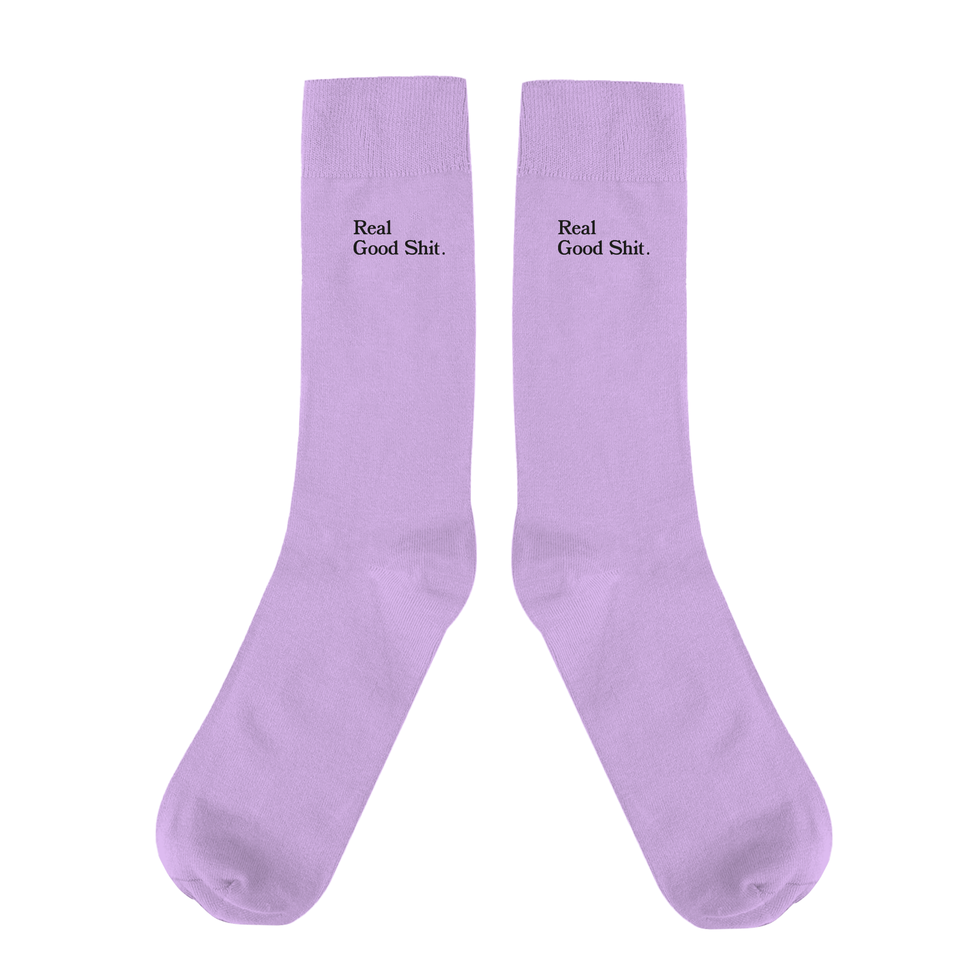 Real Good Shit Socks (Lilac)