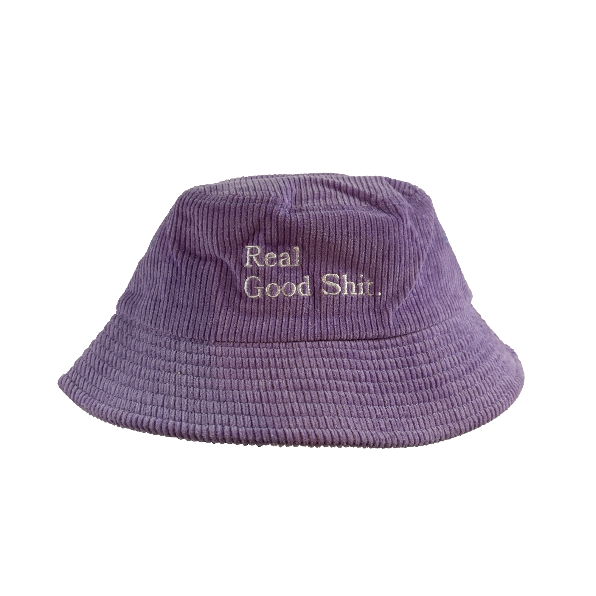 Real Good Shit Corduroy Bucket Hat (Lilac)