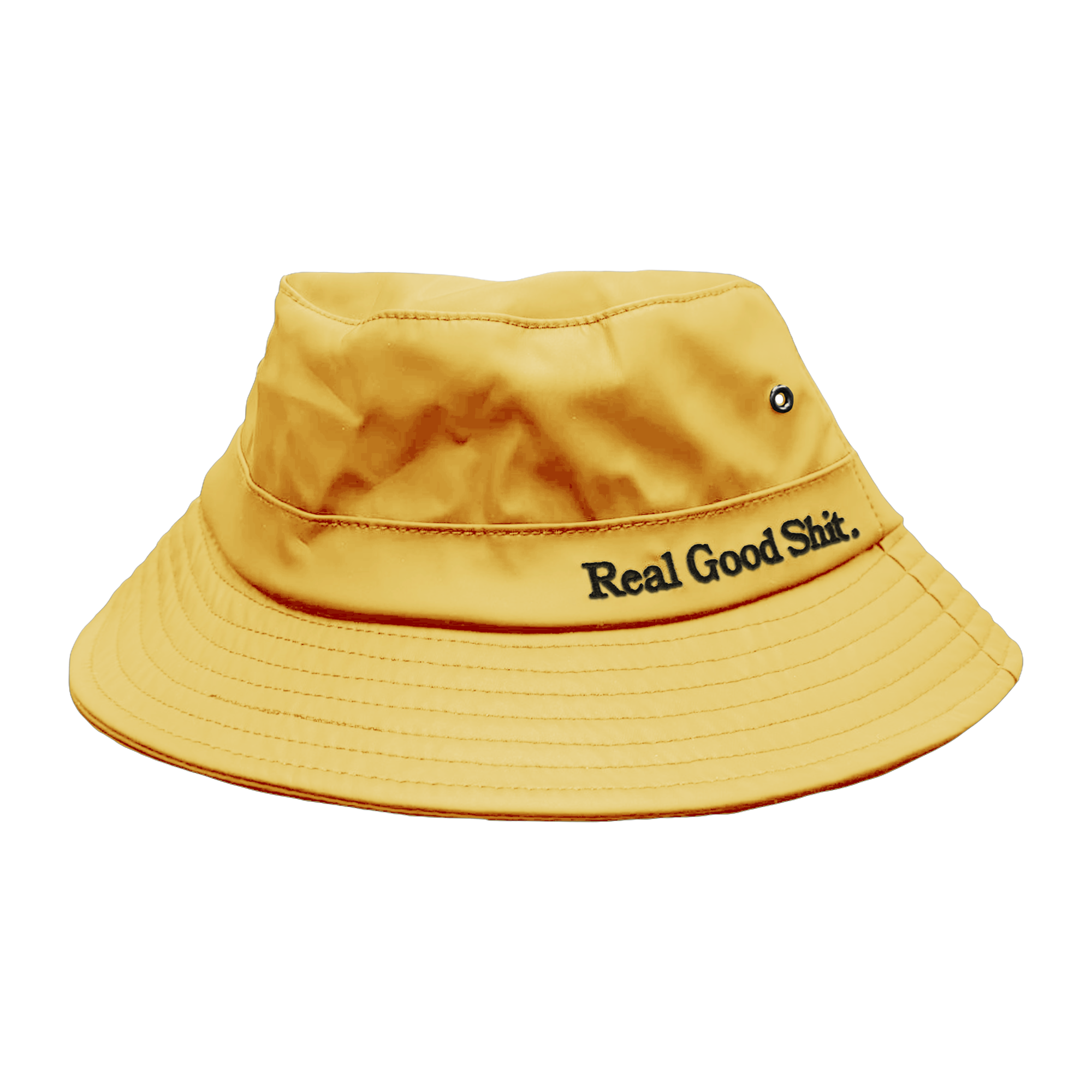 Real Good Shit All-Weather Bucket Hat (Yellow)