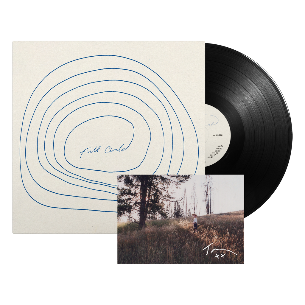 Full Circle | Standard Black Vinyl + Signed Postcard