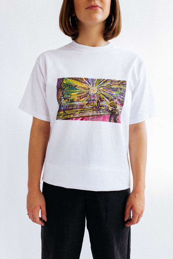 Glitterball Painting Tee